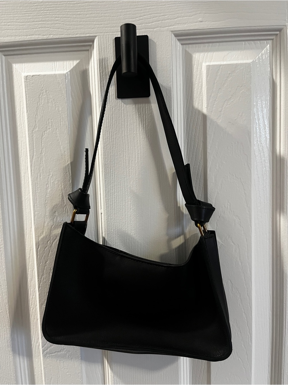 Madewell Black Leather Shoulder Bag - Picture 7 of 7